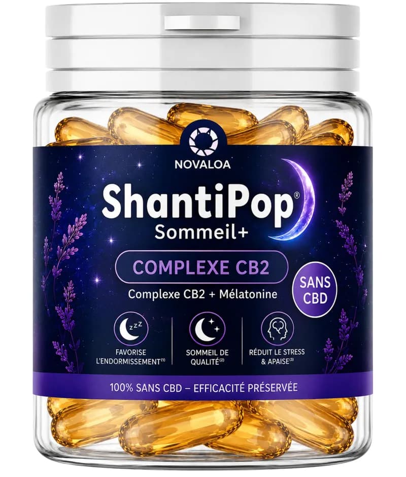 Gélules liquides Complexe CB2® – Mélatonine 1 mg